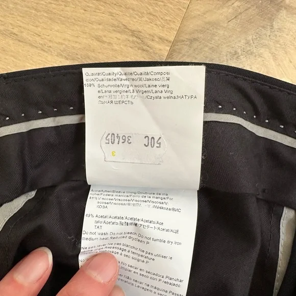 Hugo Boss suit